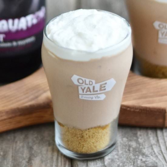 No-Bake Stout Cheesecake Cups
