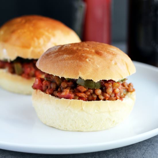 Vege lentil sloppy joes