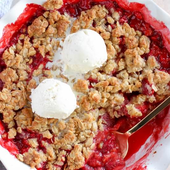 Strawberry Crisp