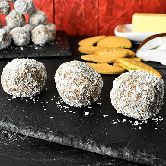 No Bake Coconut Balls