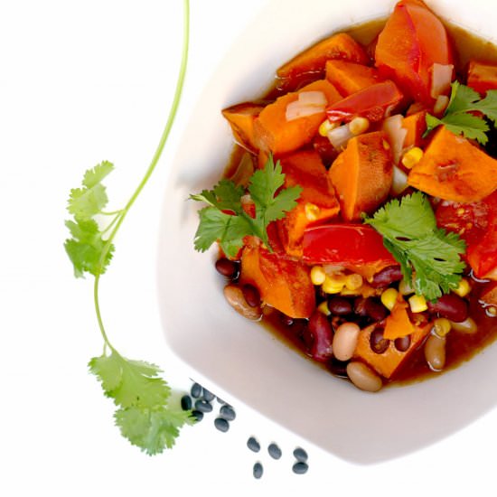 The BEST Vegan Sweet Potato Chili