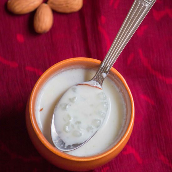 Chowari Payasam / Sabudana Kheer