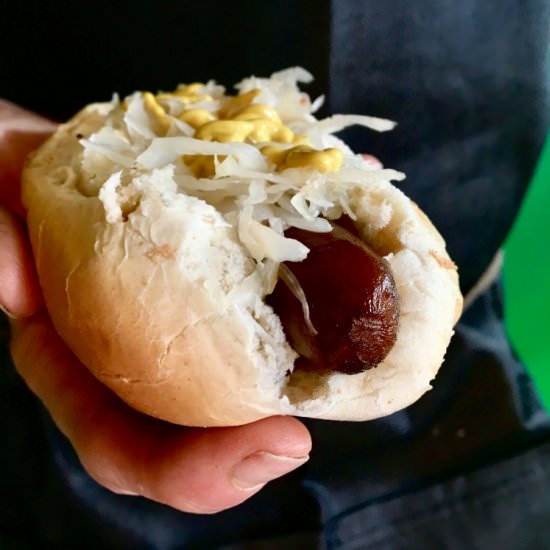 Vegan Carrot Hot Dogs