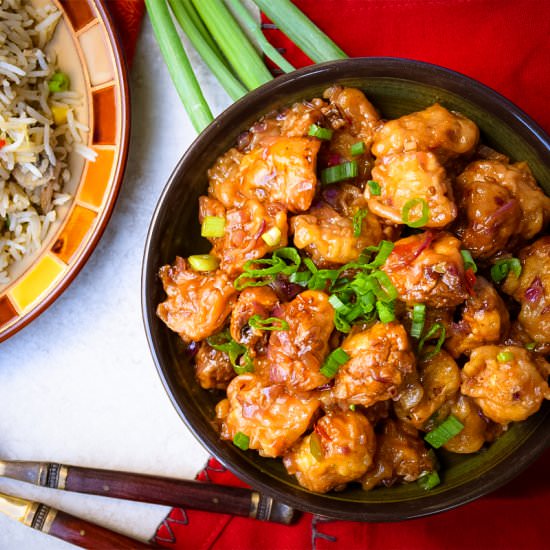 Mushroom Manchurian