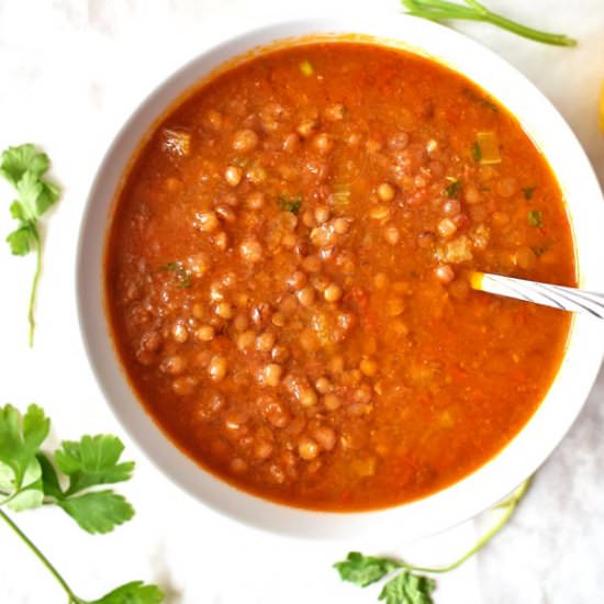 Lentil Tomato Soup