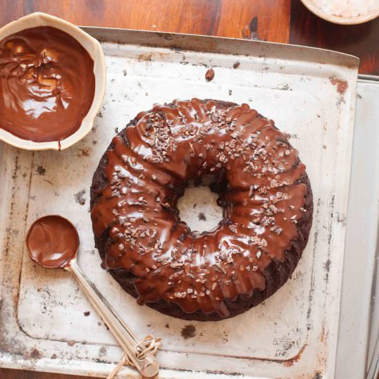 Dark Chocolate Quinoa Cake