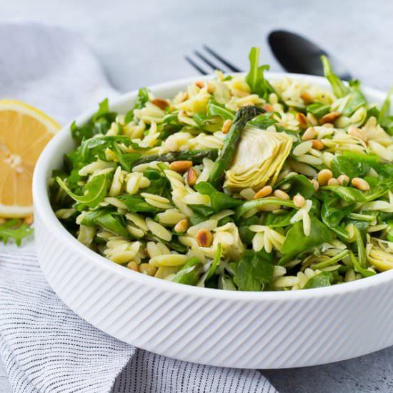 Spring Orzo Salad