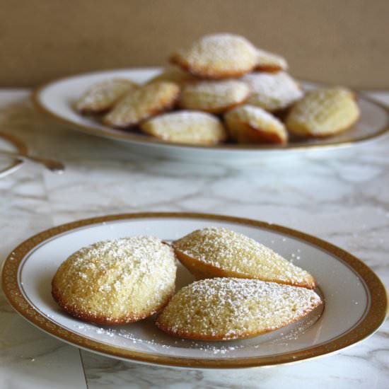 French Madeleines with Cardamom and