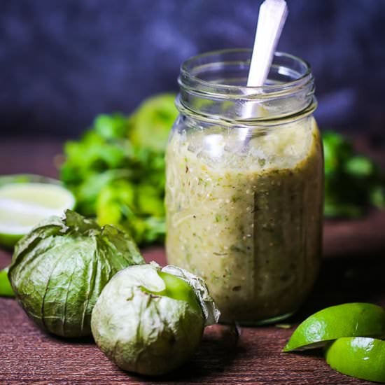 Roasted Tomatillo Salsa