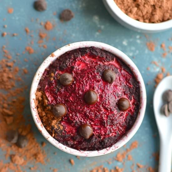 Single Serve Red Velvet Brownie
