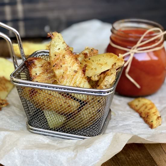 Parmesan Potato Wedges
