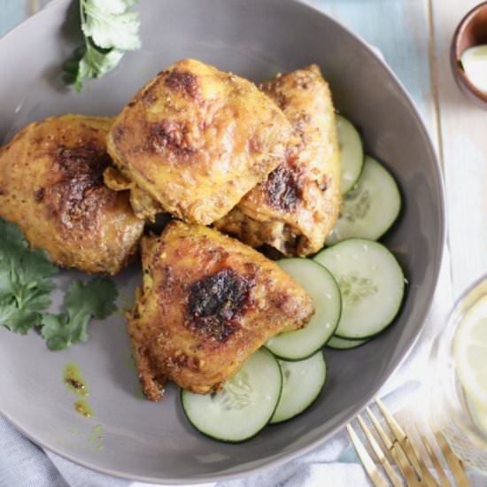 Tumeric Chicken Thighs