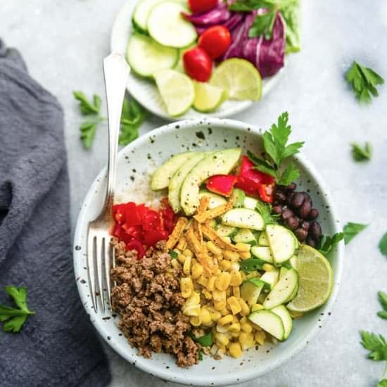 Healthy Taco Bowls