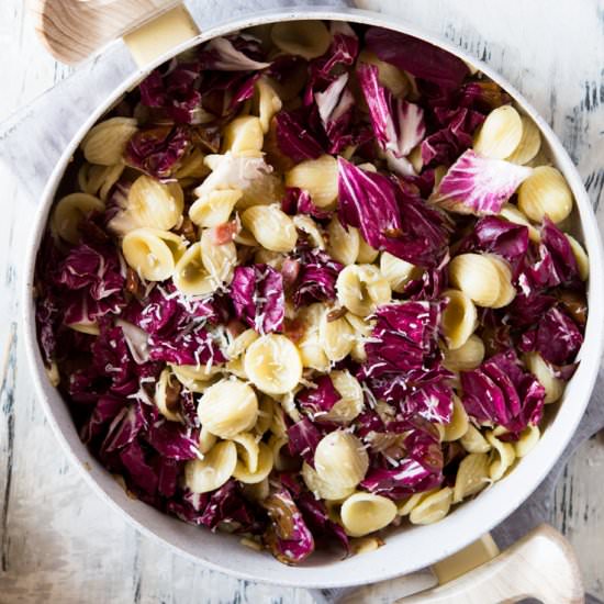 Orecchiette Pasta with Radicchio
