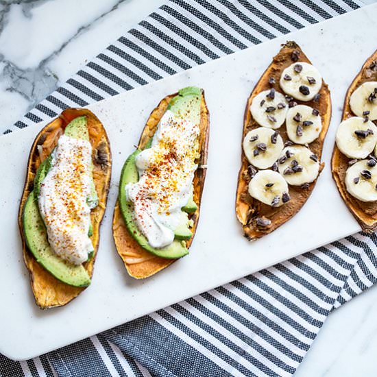 Sweet & Savory Sweet Potato Toast