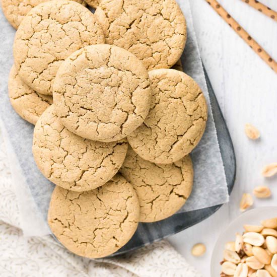 Flourless Peanut Butter Cookies