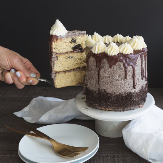 Cookies and Cream Cake (GF)