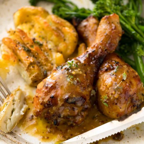 HONEY MUSTARD CHICKEN DRUMSTICKS