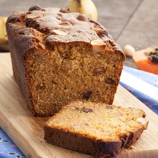 Papaya Banana Bread