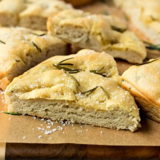 Rosemary & Olive Oil Focaccia Bread