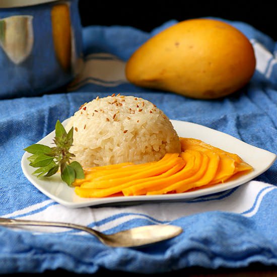 Sticky Rice with Mango and Coconut