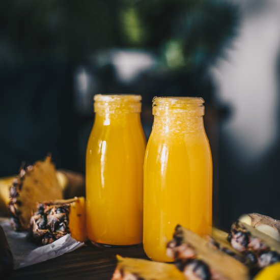 Pineapple, Ginger & Lemon Juice