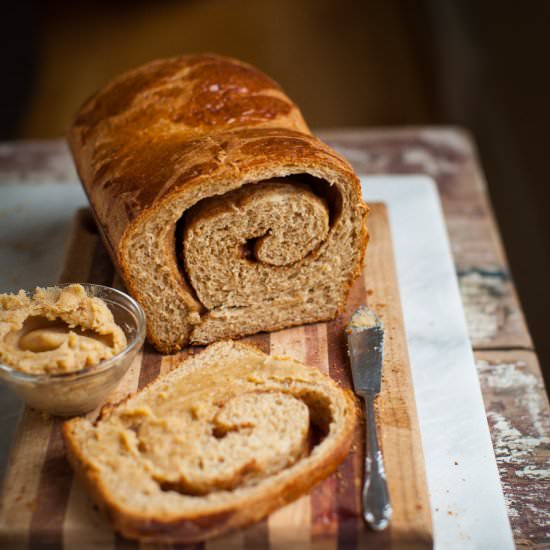 Cinnamon Swirl Spelt Loaf