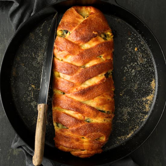 Savory Breakfast Strudel