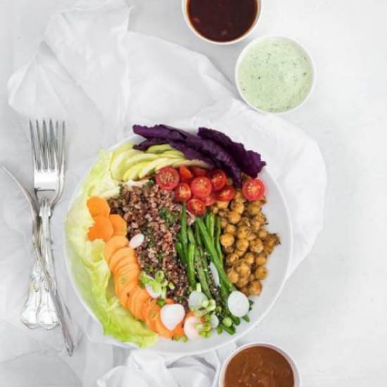 Red Rice Buddha Bowl
