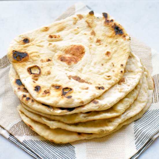 Easy Cast Iron Flatbreads