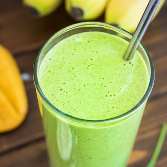 GREEN MANGO PROTEIN SMOOTHIE