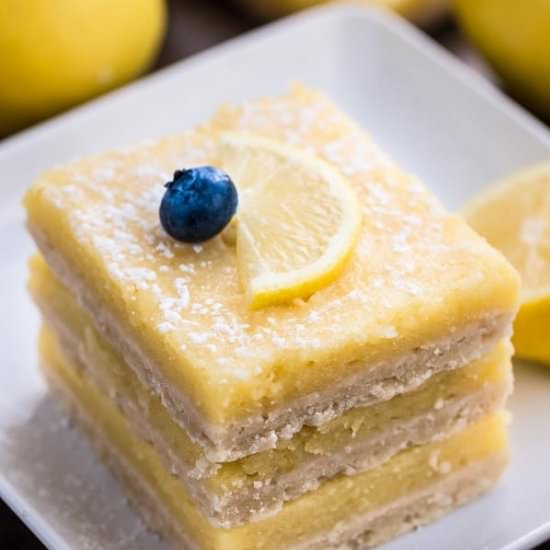 Skinny Lemon Bars