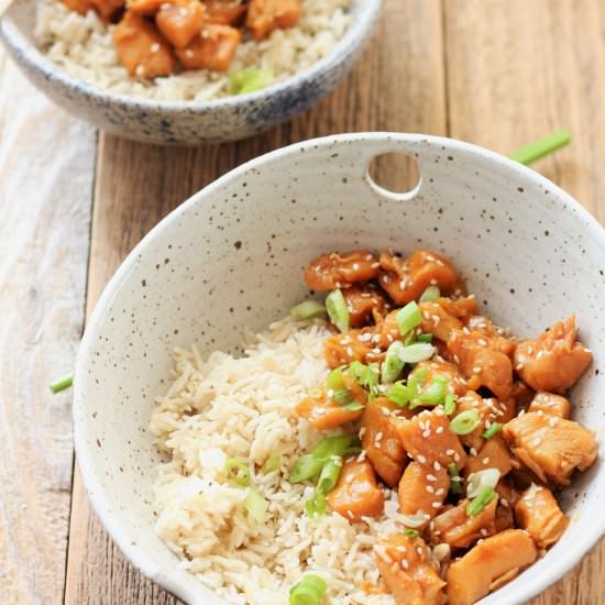 REAL FOOD INSTANT POT ORANGE CHICKEN