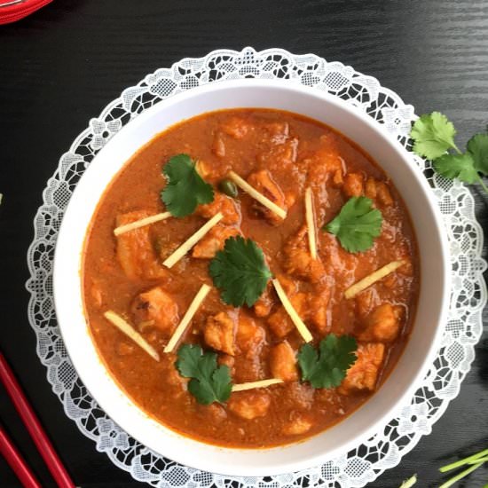 Pressure Cooker Ginger Chicken