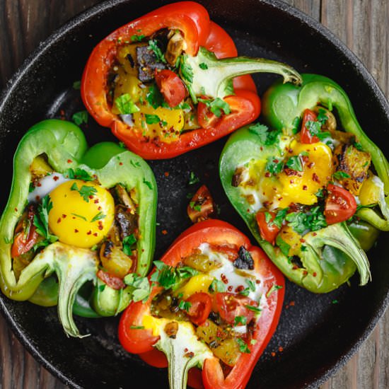 Breakfast Stuffed Peppers