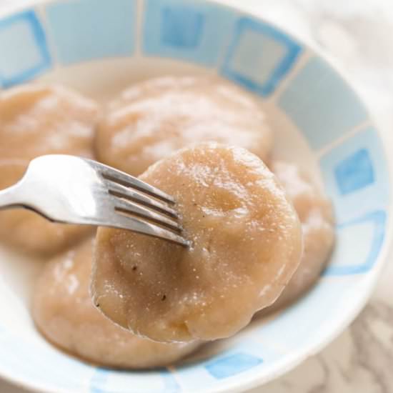 Jamaican boiled dumpling