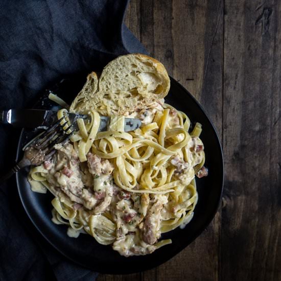 Chicken Cordon Bleu Pasta