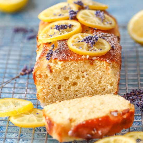 easy lemon lavender loaf