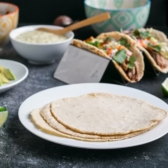 Easy Homemade Tortillas