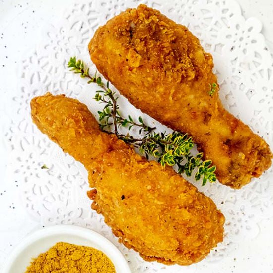 Gluten-Free Curry Fried Chicken