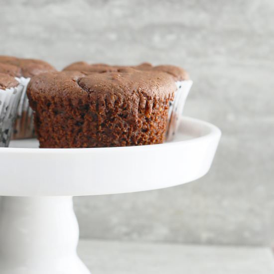 WholeWheat Chocolate Avocado Muffin