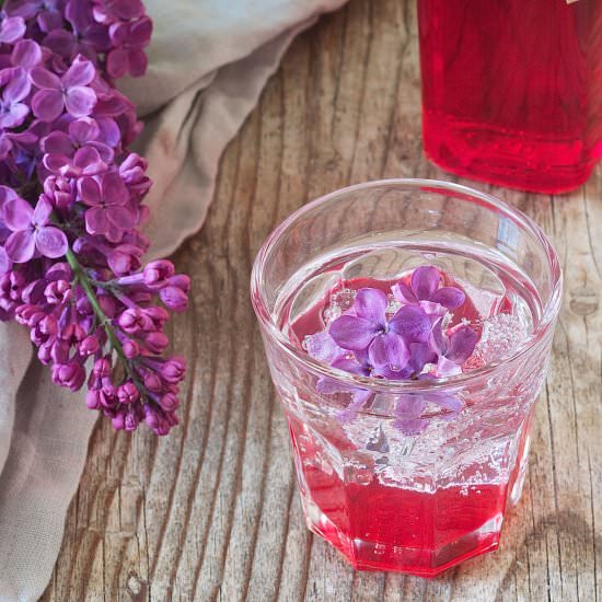 lilac syrup