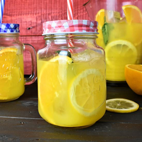 Sugar Free Lemonade with Orange
