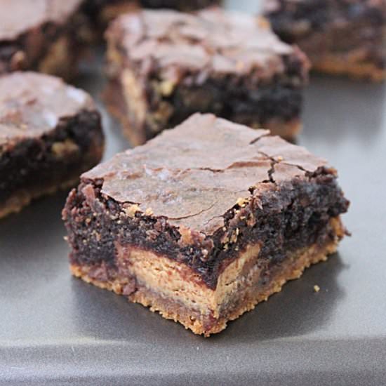 Peanut Butter Cup Brownies