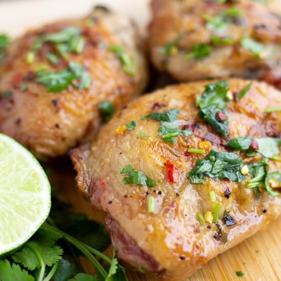 Grilled Cilantro Lime Chicken