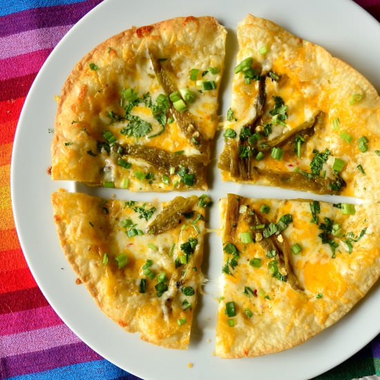 Cheese Crisp Quesadilla