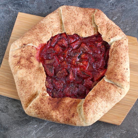 Strawberry Cinnamon Galette