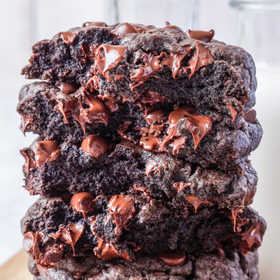 Dark Chocolate Cookies