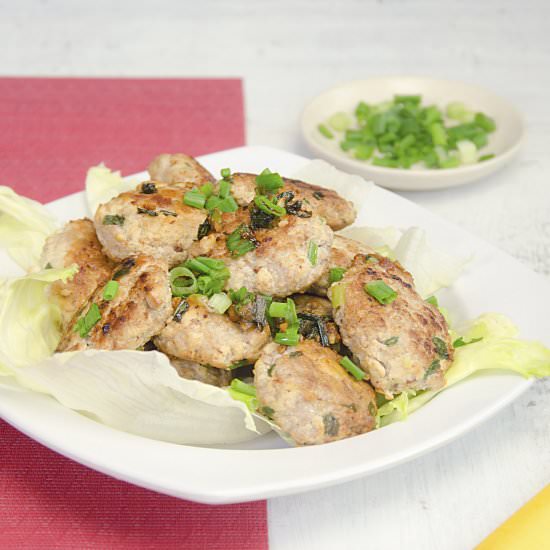 Sichuan Pork & Tofu Fritters