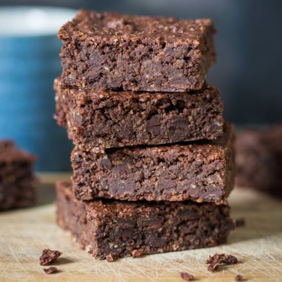 Chocolate and Blackcurrant Brownies